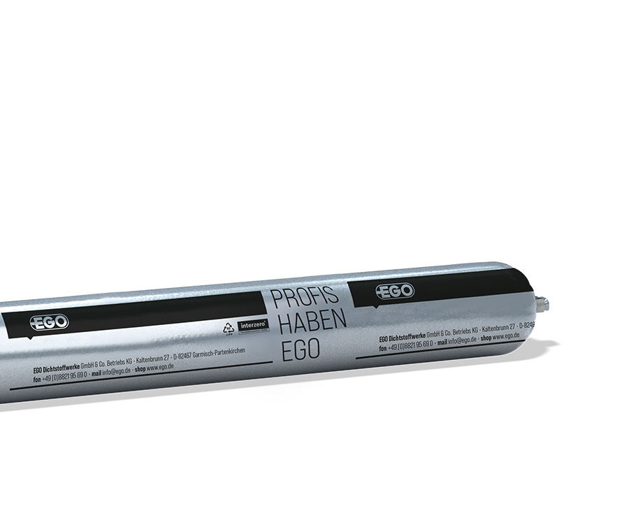EGOFLEX 423 PUR-DICHTSTOFF betongrau 600 ml Schlauchfolie