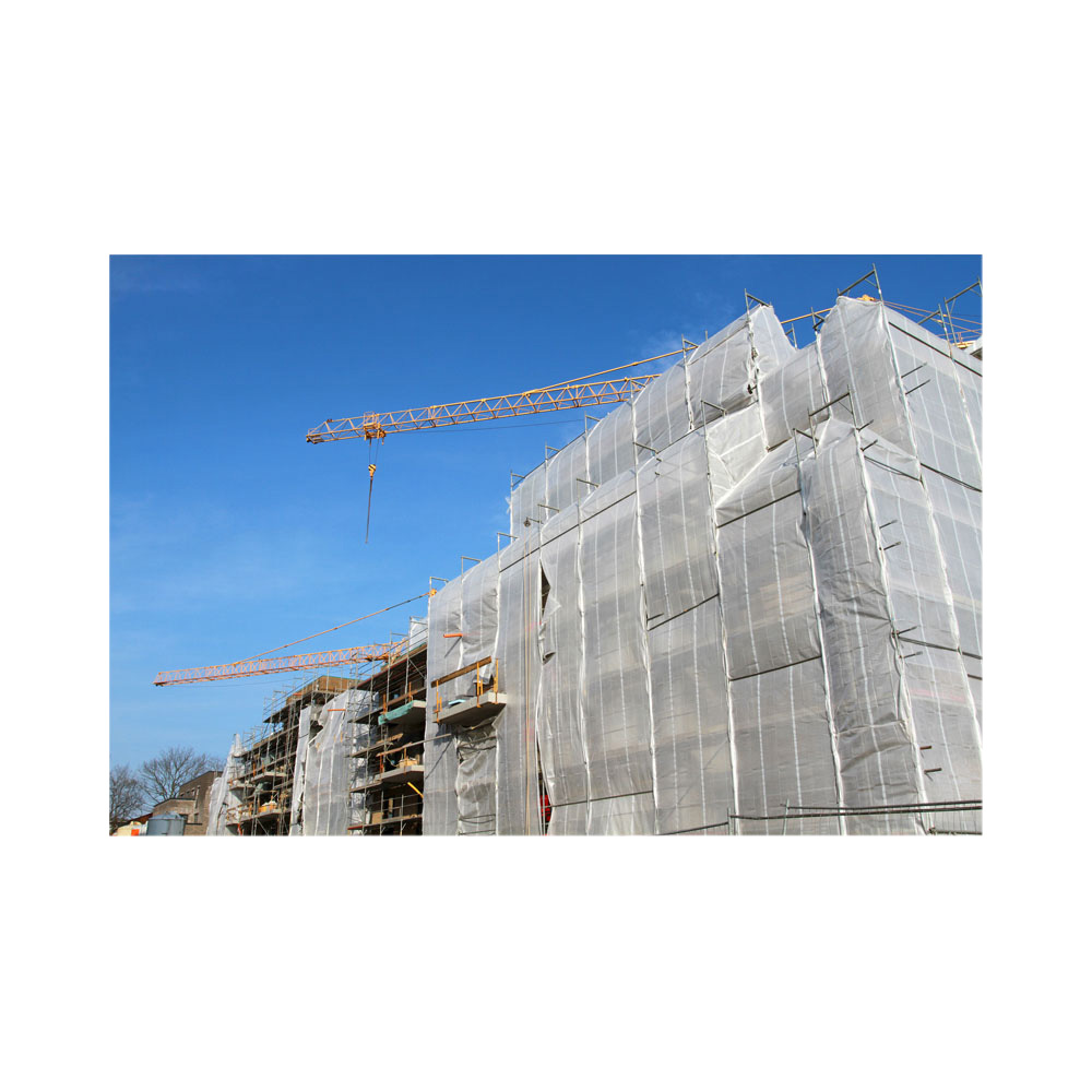 Gerüstschutzplane Bändchengewebe 2,6 m x 20 m, 150 g/m²